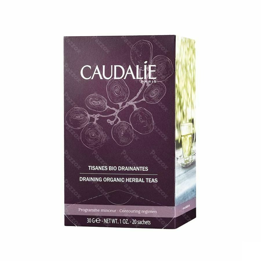 Caudalie Biologische Drainerende Kruidenthee 30 Zakjes