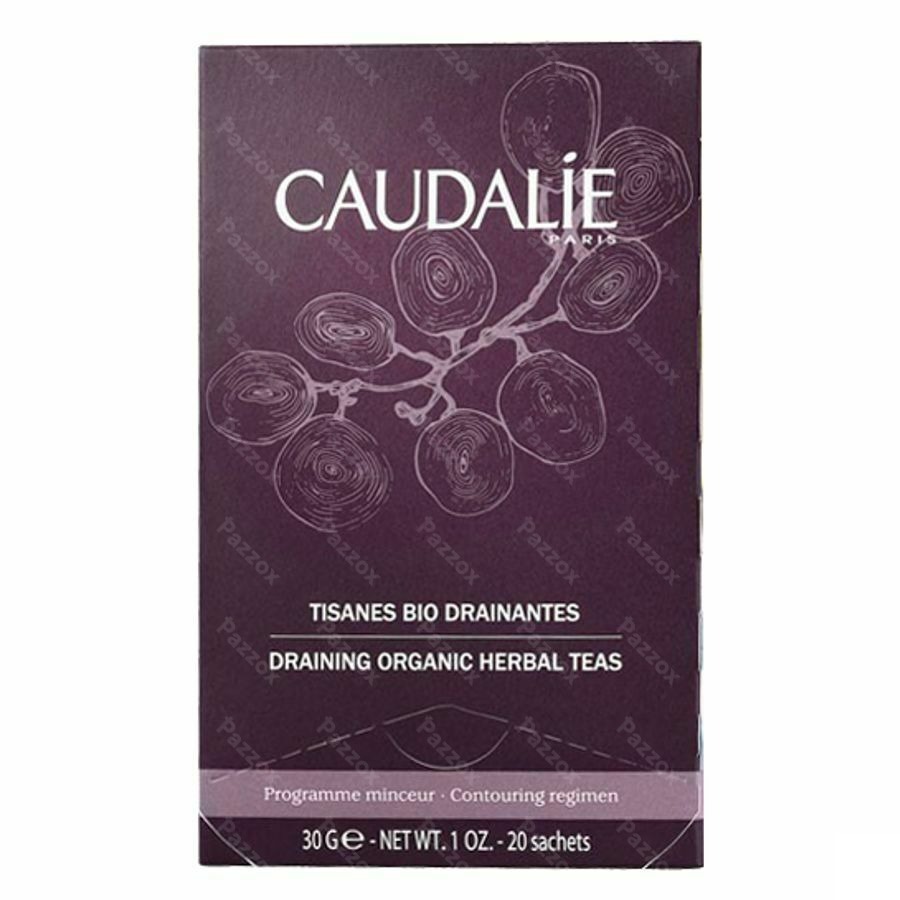 Caudalie Biologische Drainerende Kruidenthee 30 Zakjes