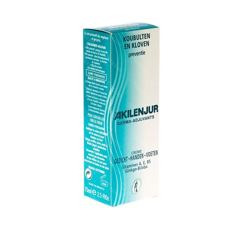 Akilenjur Creme Gezicht-hand-voet Tube 75ml 104500