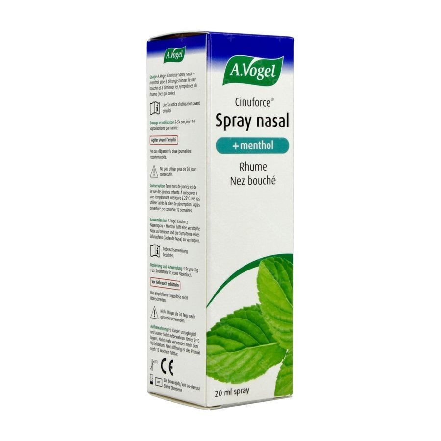 A.Vogel Cinuforce Spray Nasal Menthol 20ml