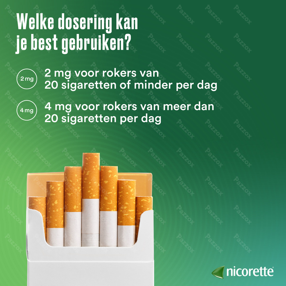 Nicorette Freshmint Kauwgom Suikervrij 105x4mg