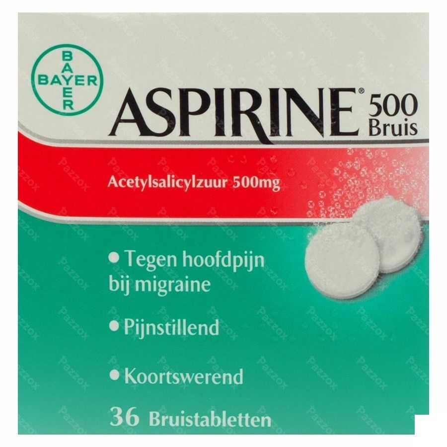 Aspirine 500mg Comp Eff 36