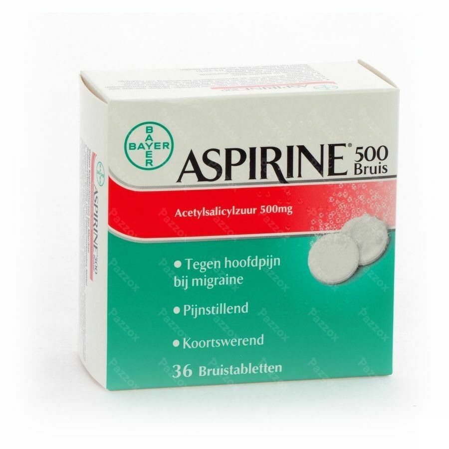 Aspirine 500mg Comp Eff 36