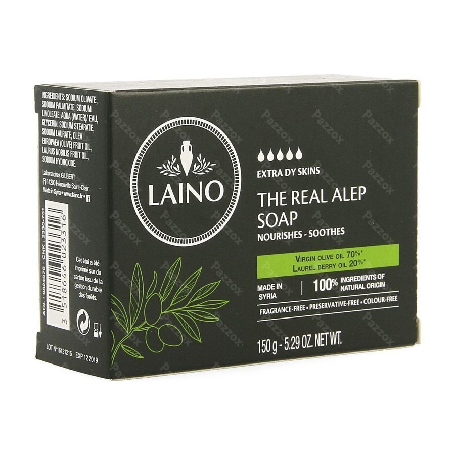 Laino Zeep D Alep Wasstuk 150g