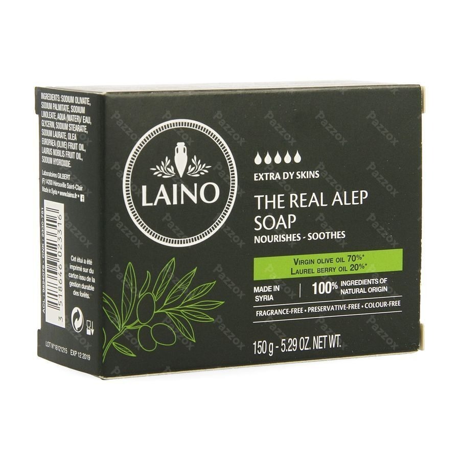 Laino Zeep D Alep Wasstuk 150g