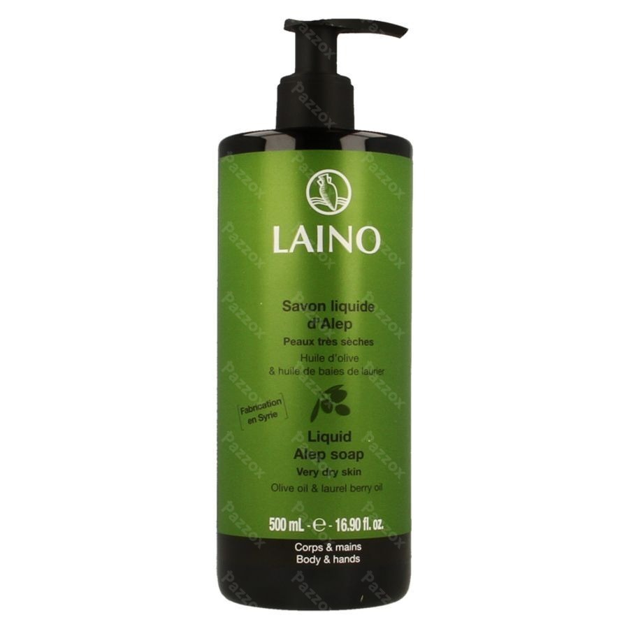 Laino Zeep D Alep Pompfles 500ml