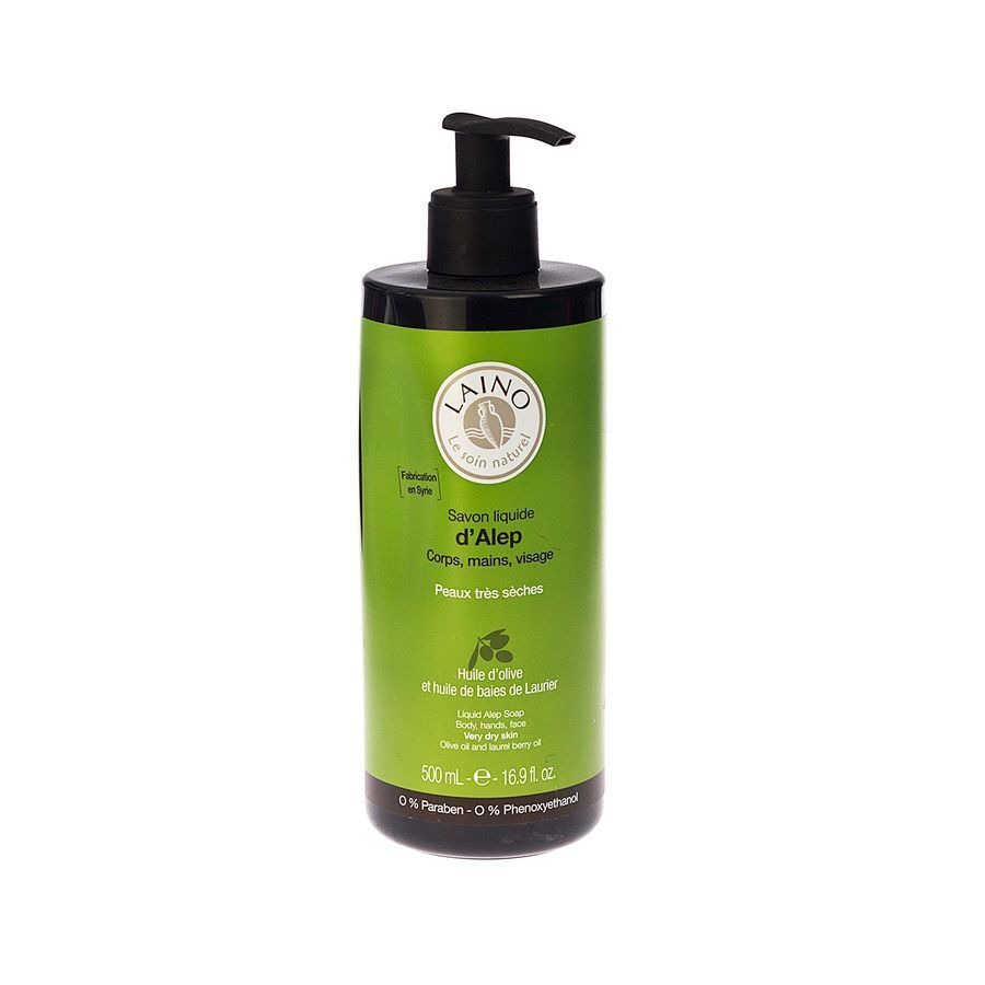 Laino Savon D Alep Fl Pompe 500ml