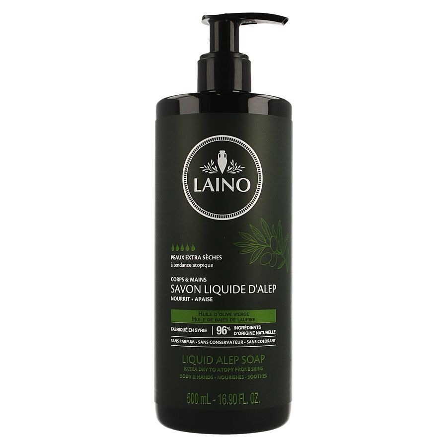 Laino Savon D Alep Fl Pompe 500ml