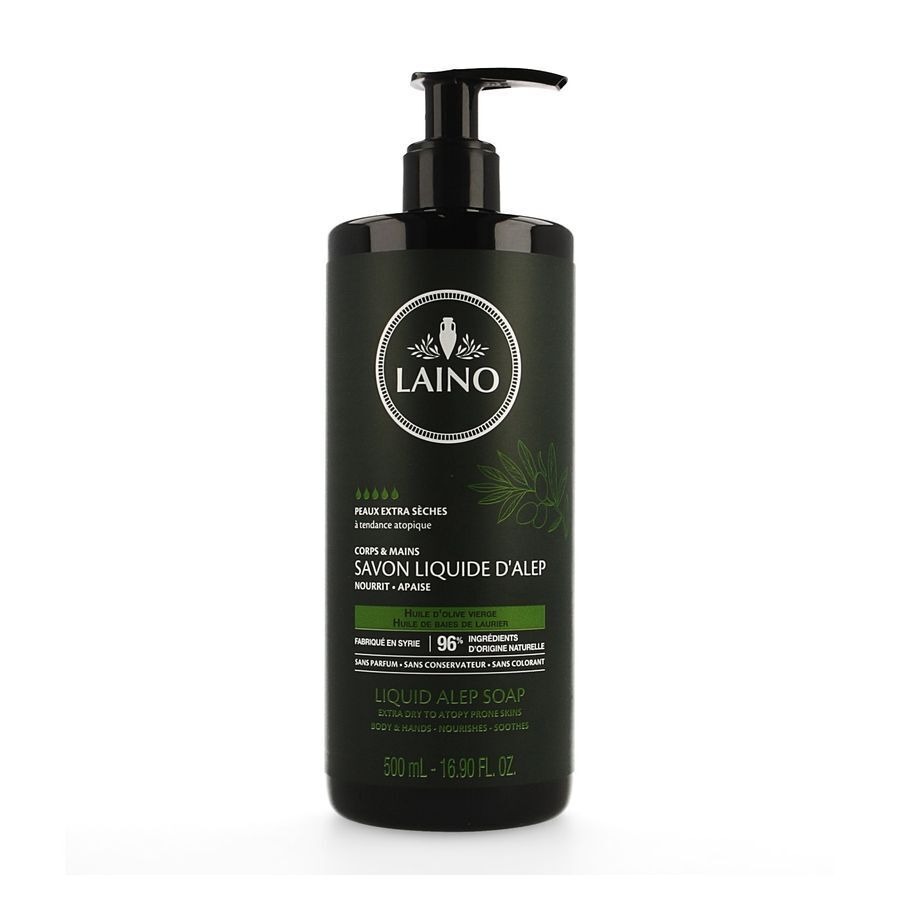 Laino Savon D Alep Fl Pompe 500ml