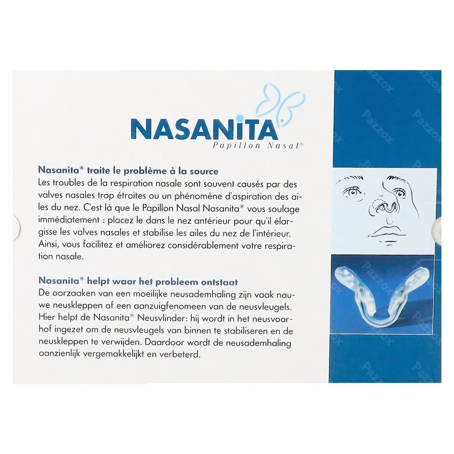 Nasanita Papillon Nasal 1