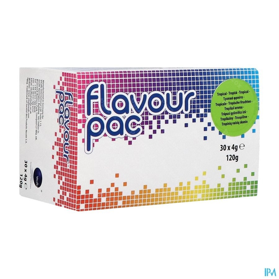 Flavour Pac Tropical Sachet 30x4g