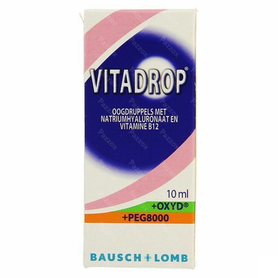 Vitadrop Oogoplossing Revitaliserend 0,15% 10ml