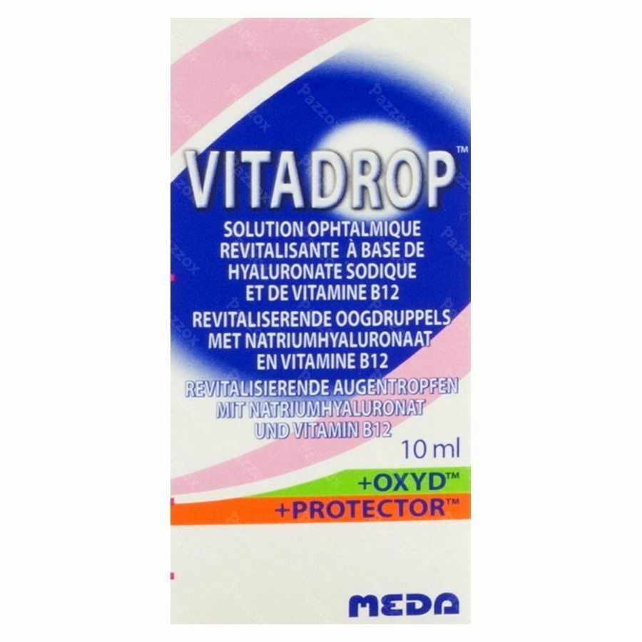Vitadrop Sol Ophtalmique Revitalisante 0,15% 10ml