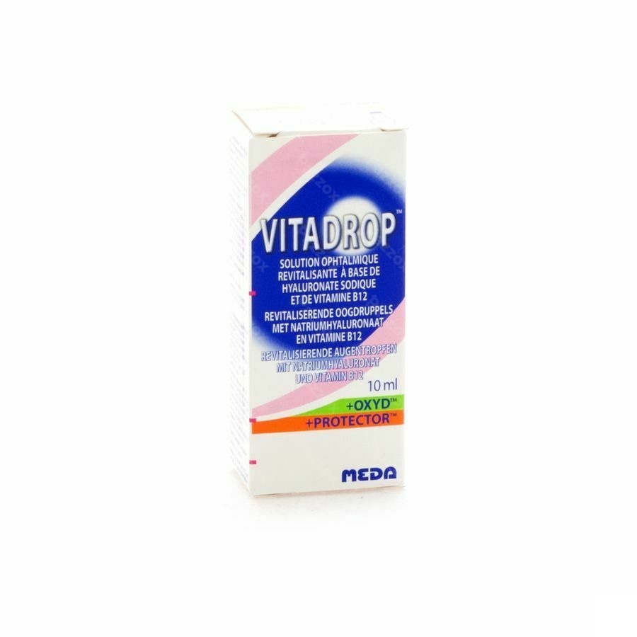 Vitadrop Sol Ophtalmique Revitalisante 0,15% 10ml