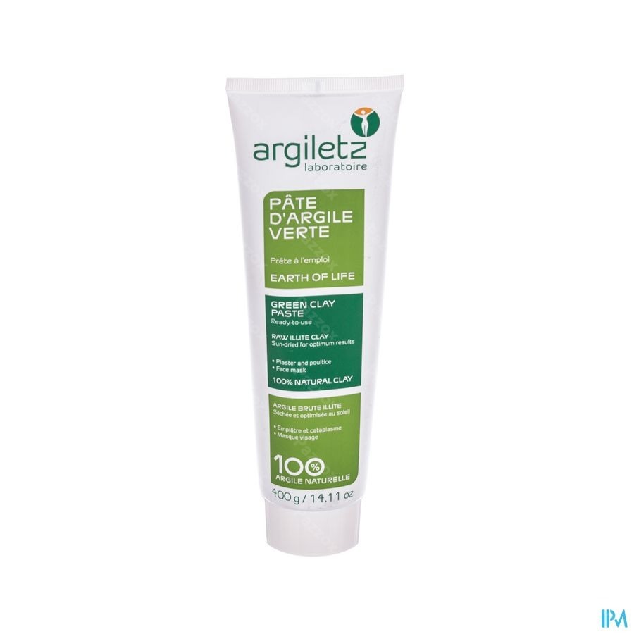 Argiletz Masque Argile Verte Pret A Emploi Tb 400g
