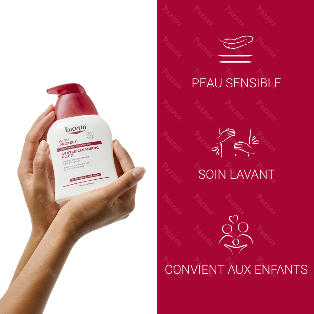 Eucerin pH5 Intim Protect Nettoyant Douceur Peau Sensible et Irritée avec pompe 250ml