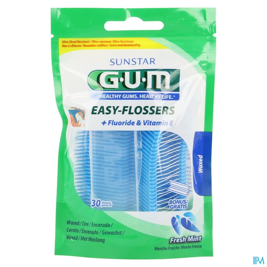 Gum Houder Dentalfloss Easy Flosser Zakje 30 890