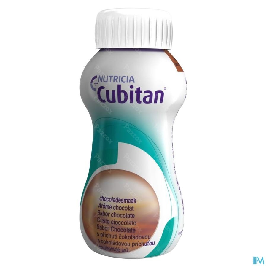 Cubitan Aroma Chocolat Flessen 4x200ml