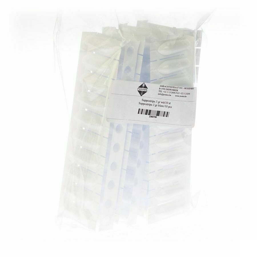 Suppostrip Plastique 3g 10 Pontos