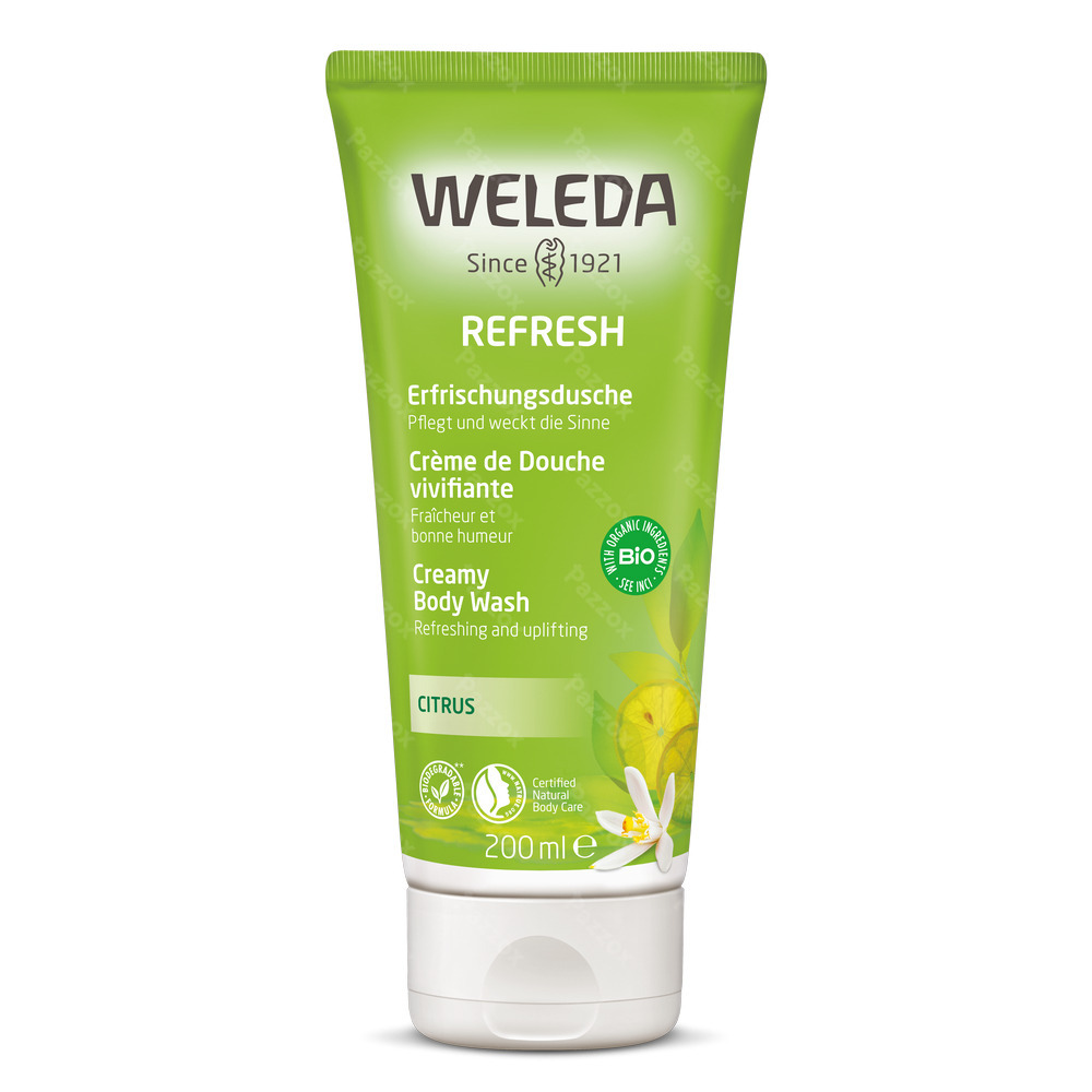 Weleda Creme Douche Citrus Tube 200ml