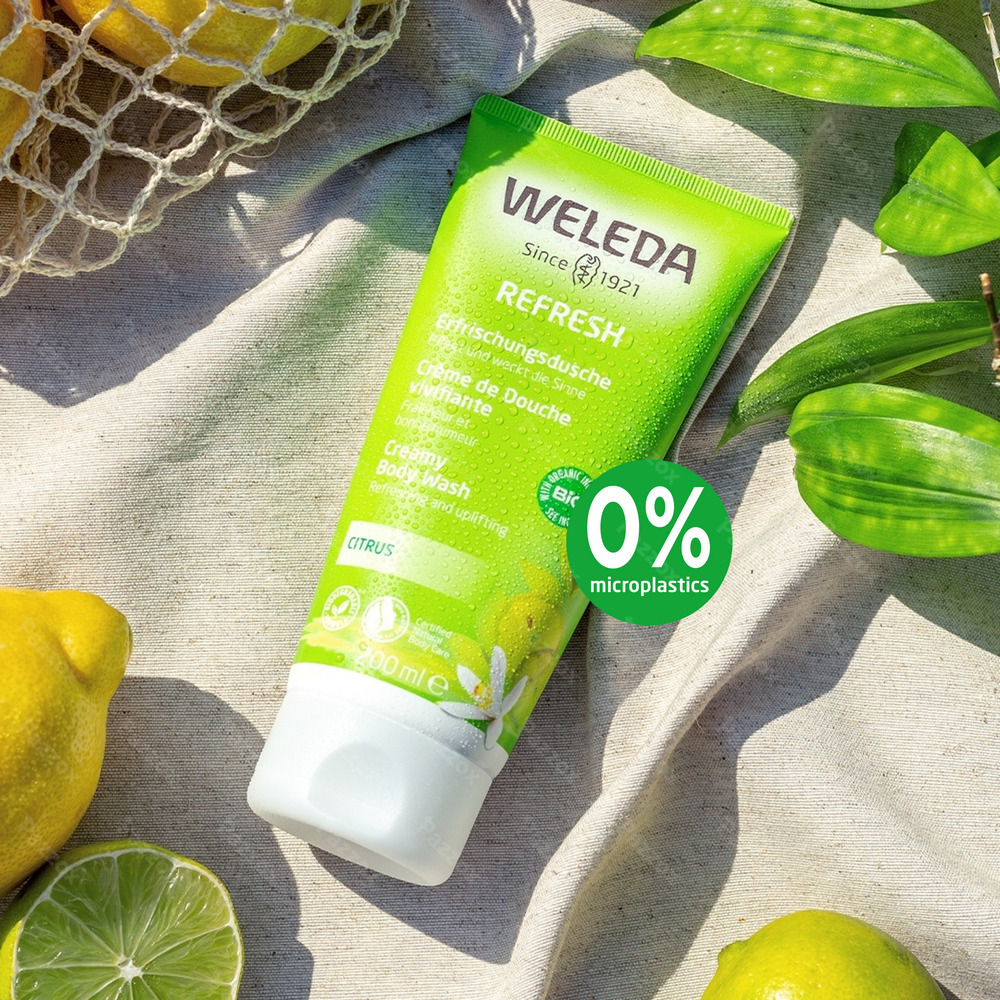 Weleda Creme Douche Citrus Tube 200ml