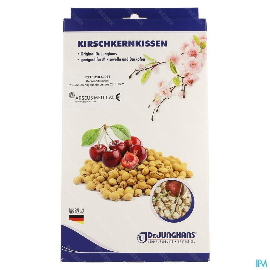 Coussin Noyaux Cerises Axamed 20x30cm