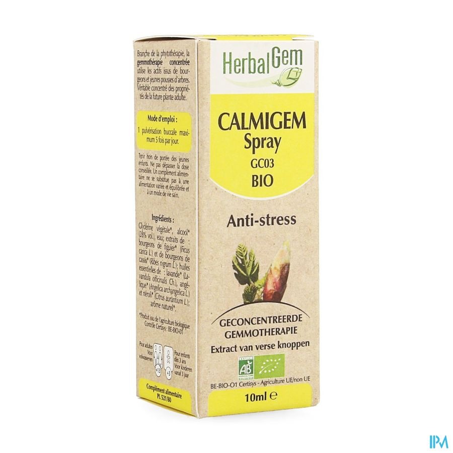 Herbalgem Calmigem Relaxerend Complex Spray 10ml
