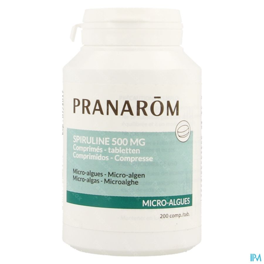 Spiruline 500mg Comp 200x500mg Pranarom