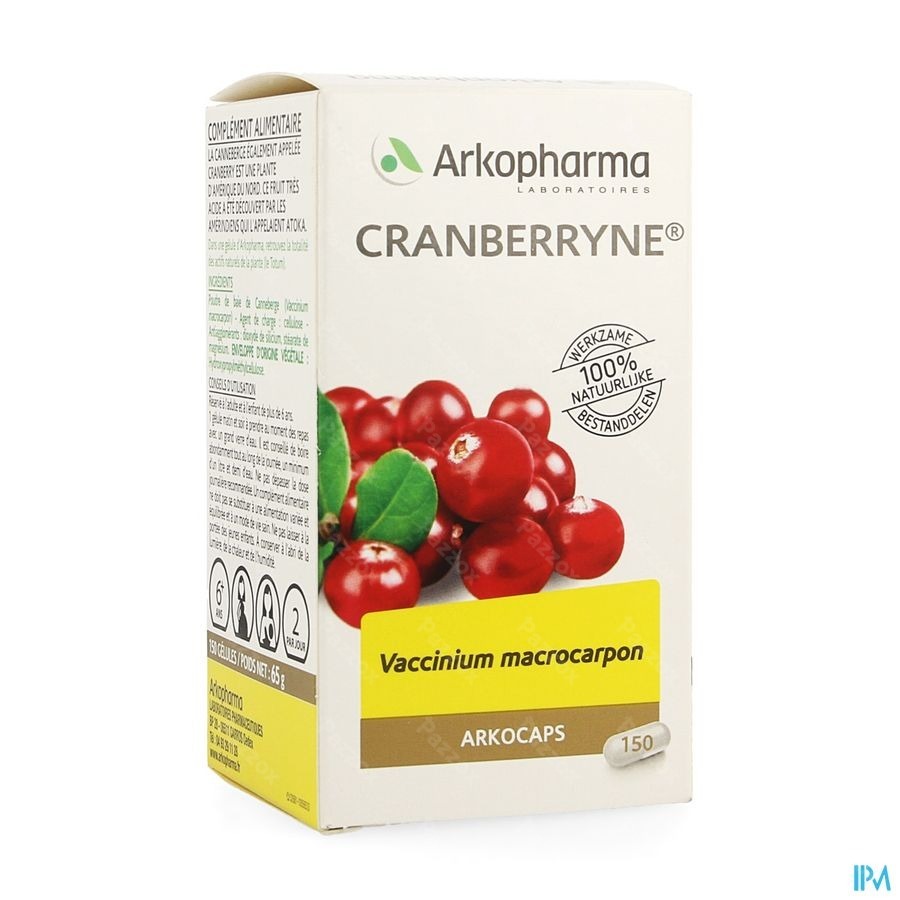 Arkopharma Arkocaps Cranberryne 150 Capsules