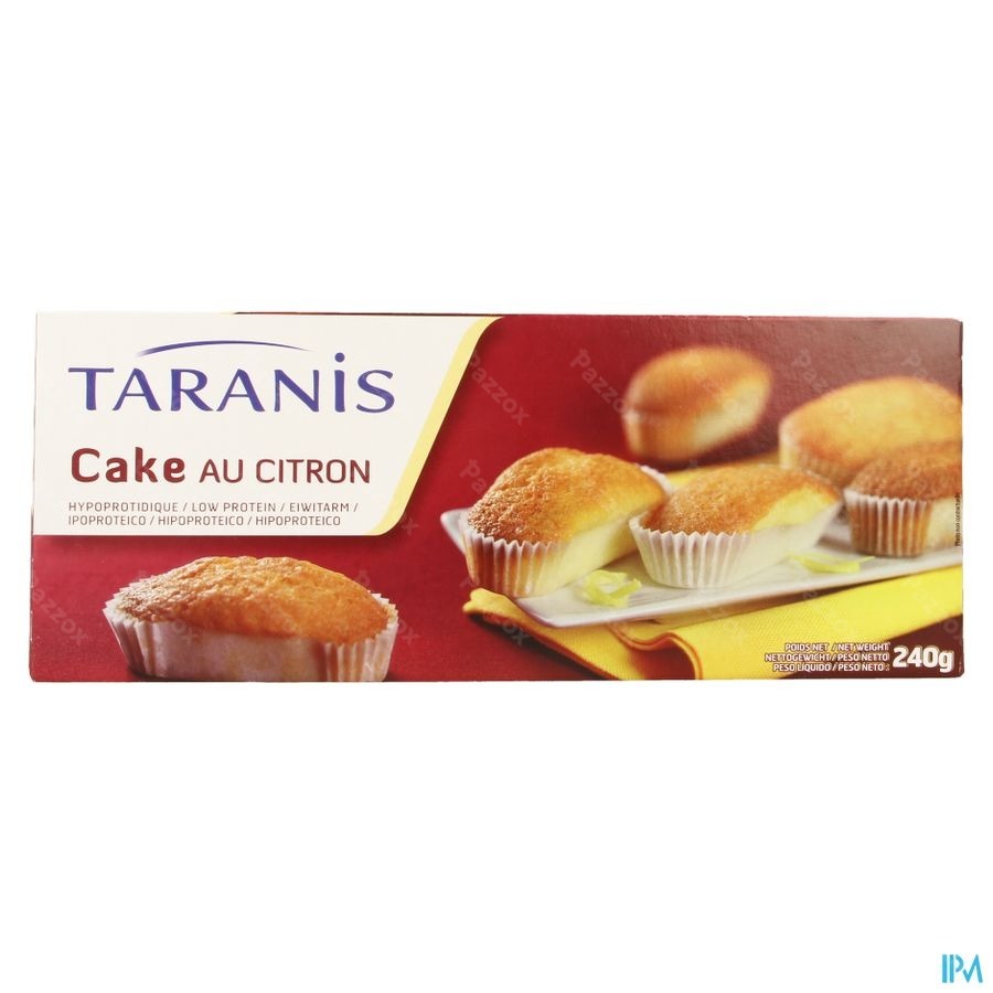 Taranis Mini Cake Citron 6x40g