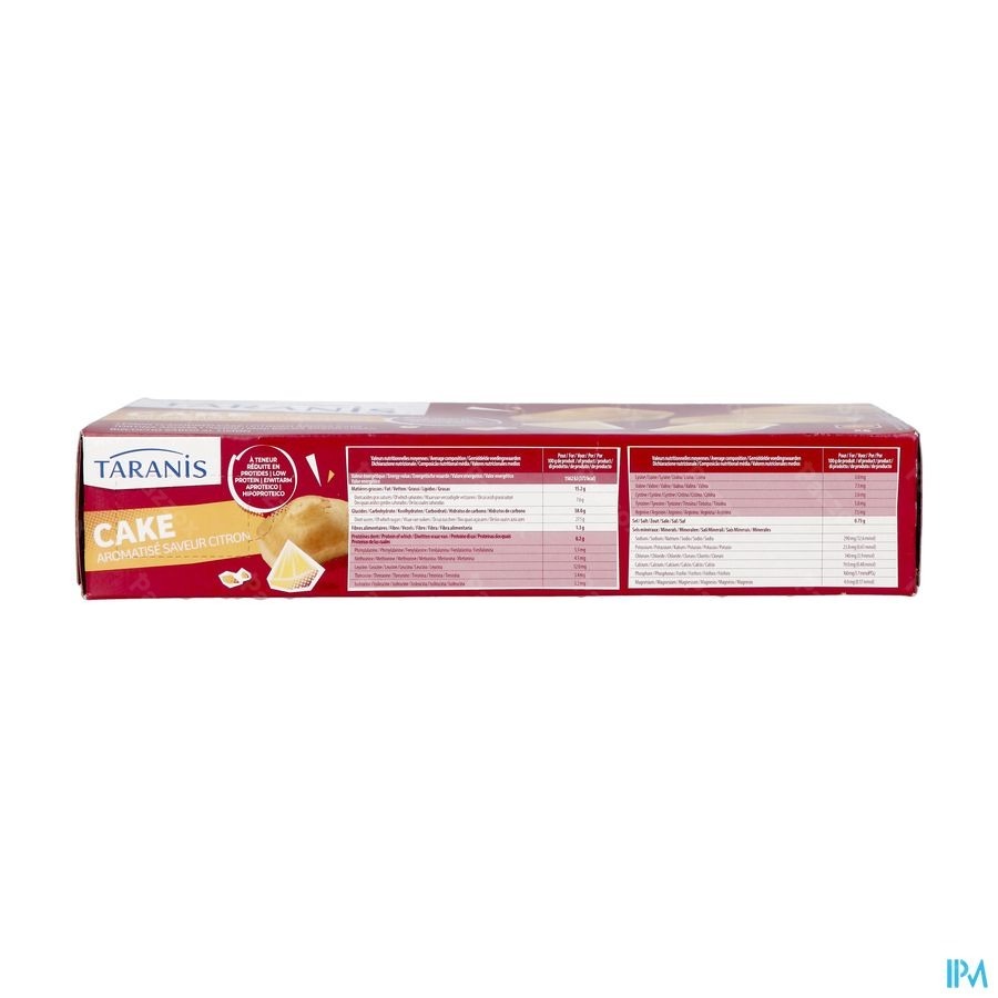Taranis Mini Cake Citron 6x40g