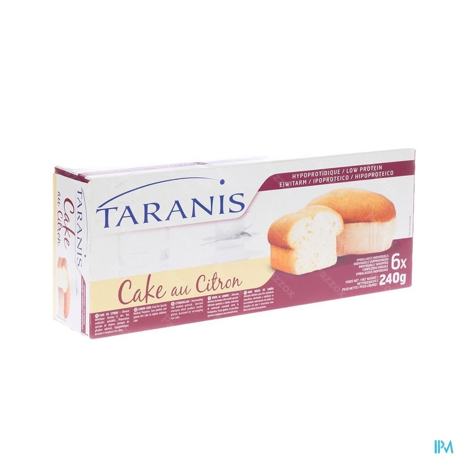 Taranis Mini Cake Citron 6x40g