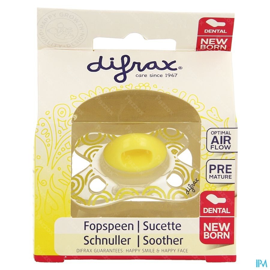 Difrax Fopspeen Newborn Dental Sil