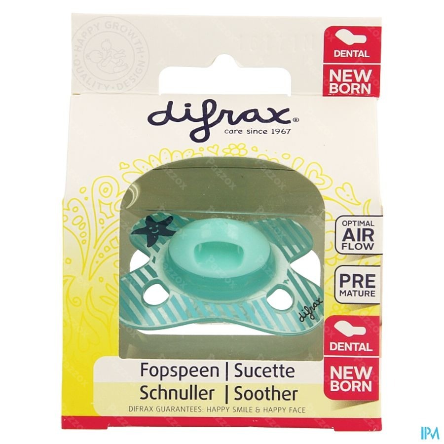 Difrax Fopspeen Newborn Dental Sil
