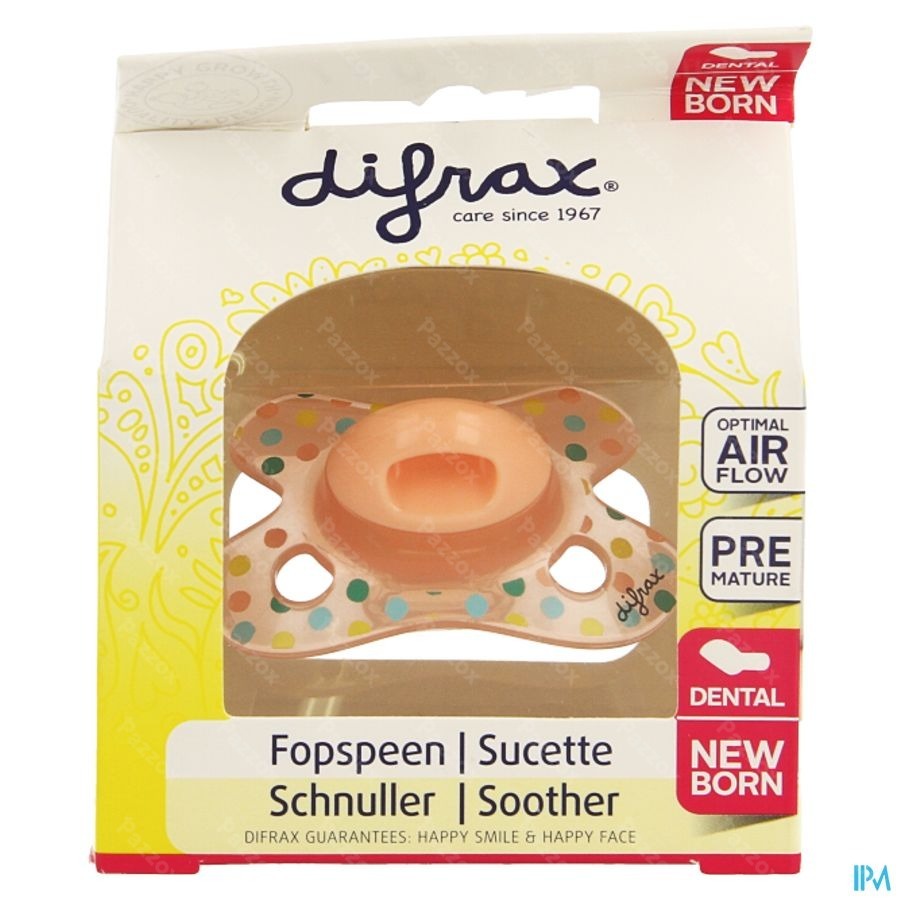 Difrax Fopspeen Newborn Dental Sil
