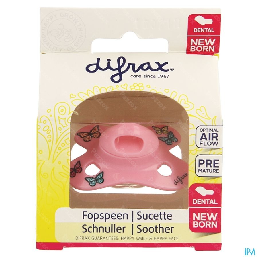 Difrax Fopspeen Newborn Dental Sil