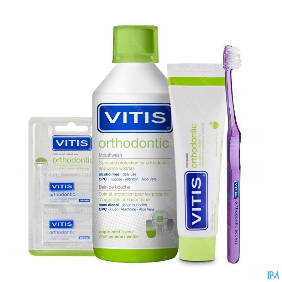 Vitis Orthodontic Bain Bouche 500ml