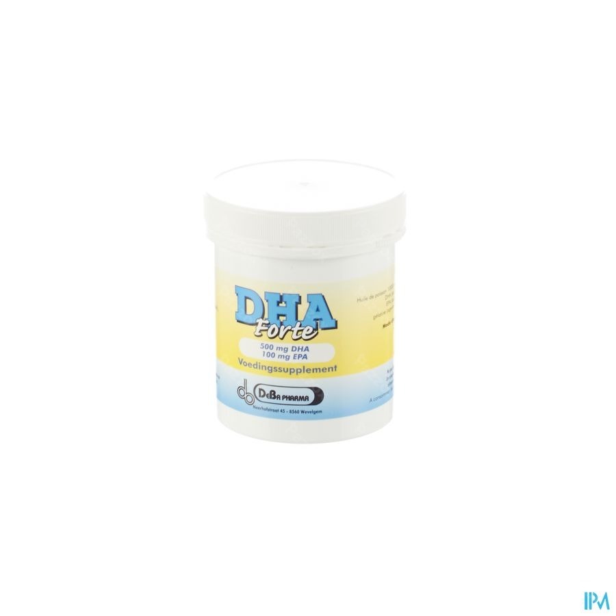 Dha Forte Caps 120x500mg Deba