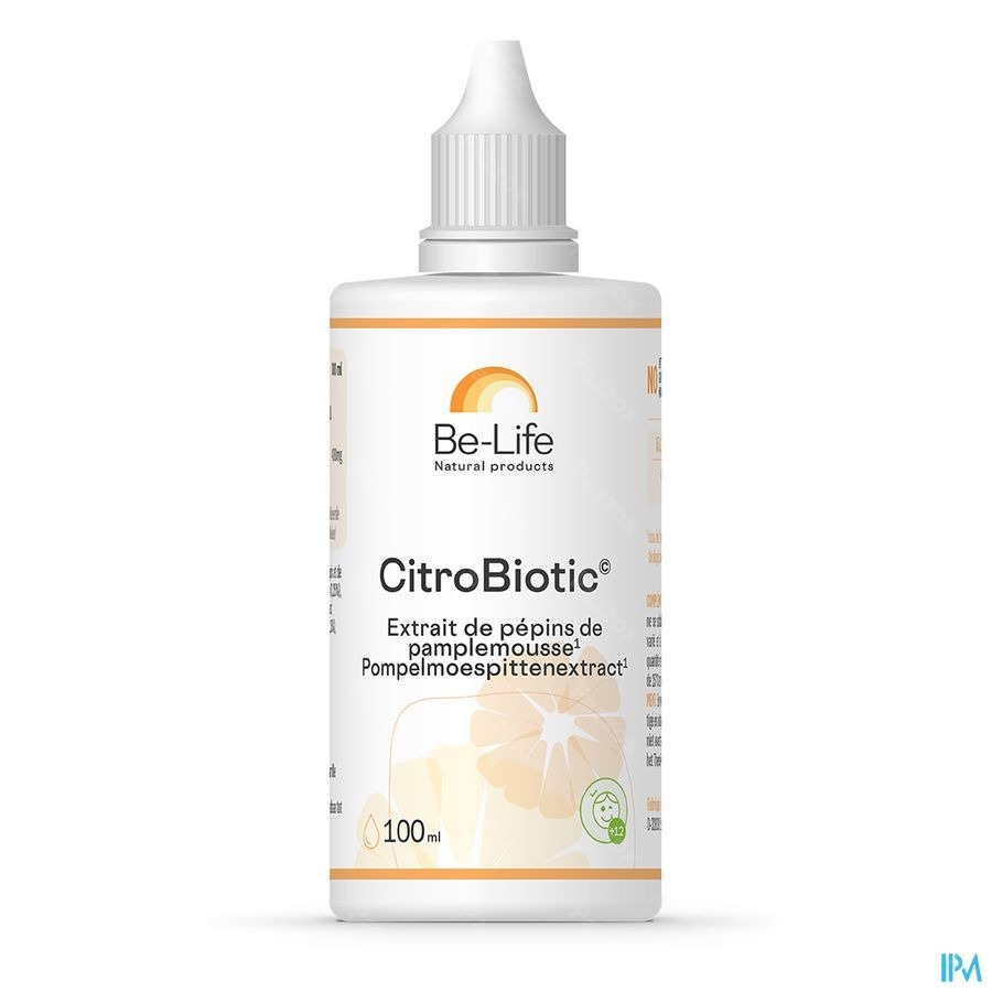 Be-Life Citrobiotic Pamplemousse pepins Extract 100ml
