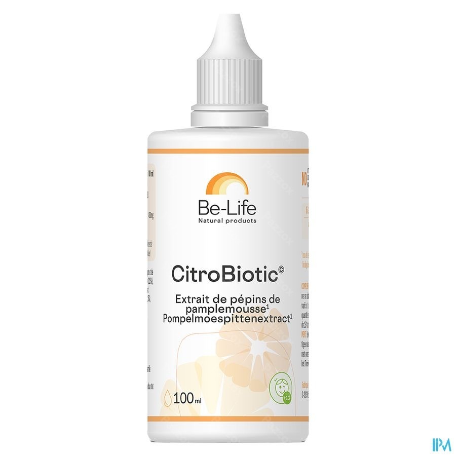 Be-Life Citrobiotic Pamplemousse pepins Extract 100ml