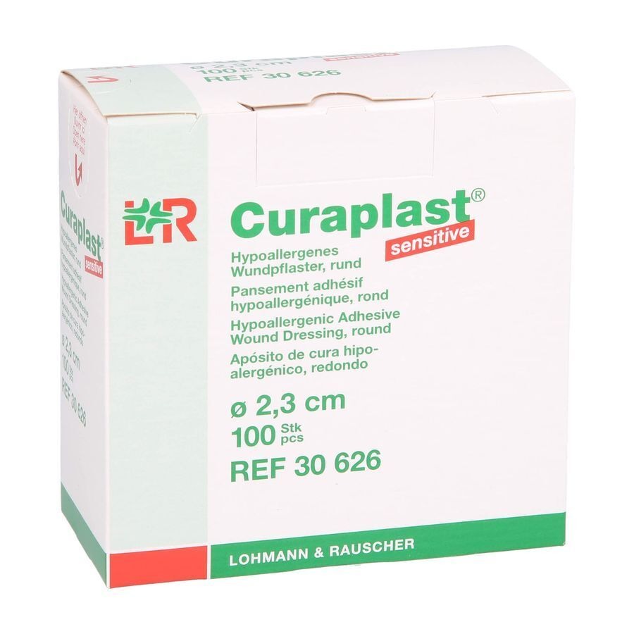 Curaplast Sensitiv Rond Diam.2,3cm Spots 100 30626