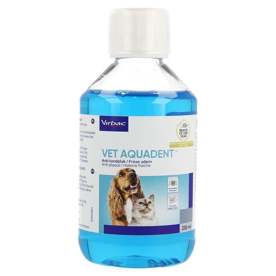 Vet Aquadent Anti Plak Drinkbare Opl 250ml