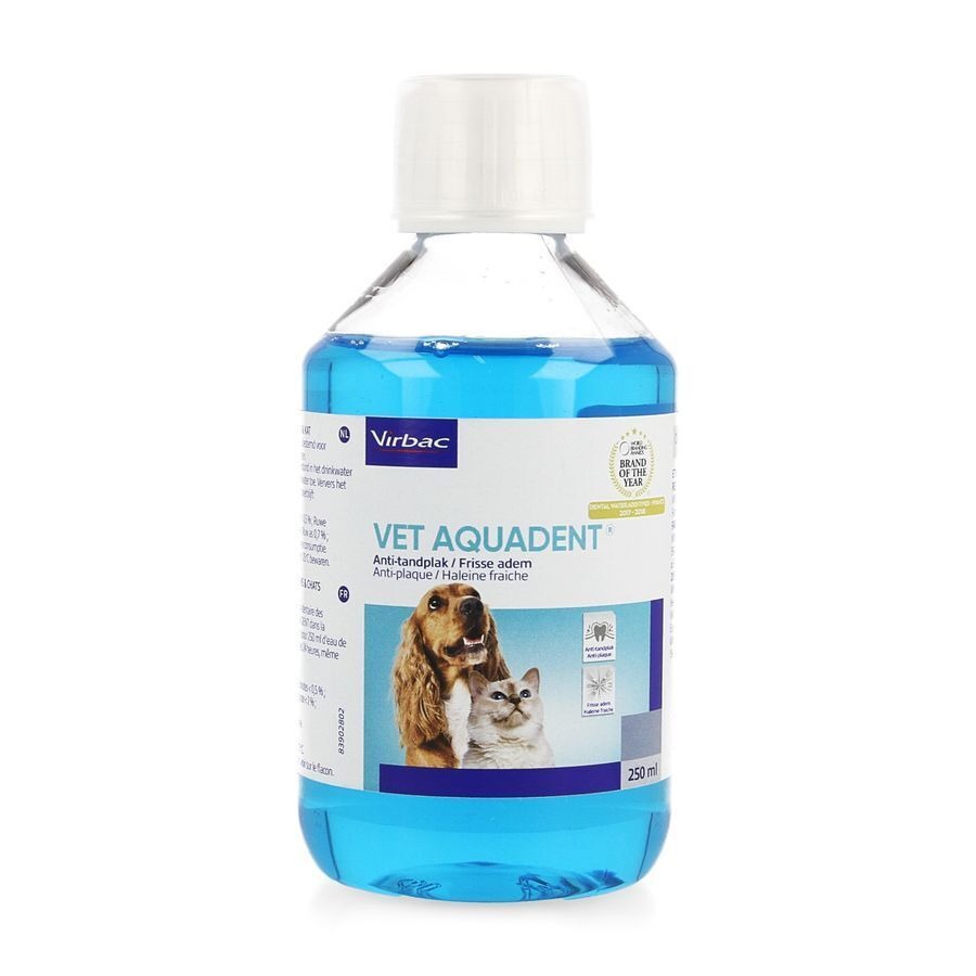 Vet Aquadent Anti Plak Drinkbare Opl 250ml