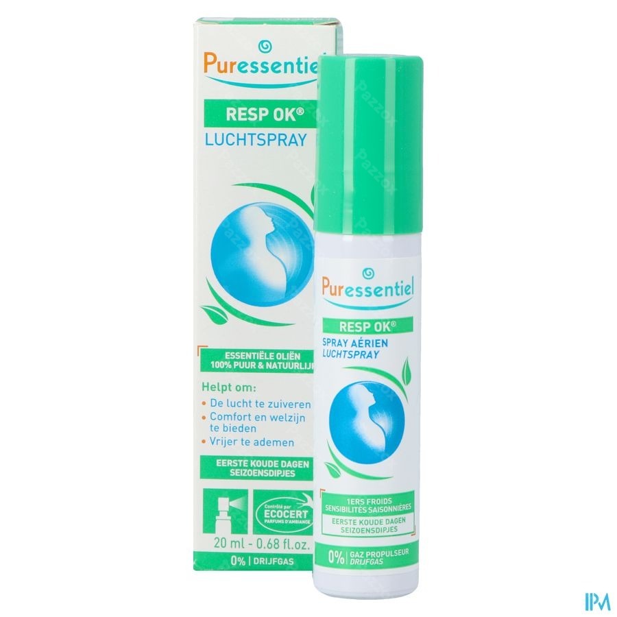 Puressentiel Ademhaling Luchtspray 20ml