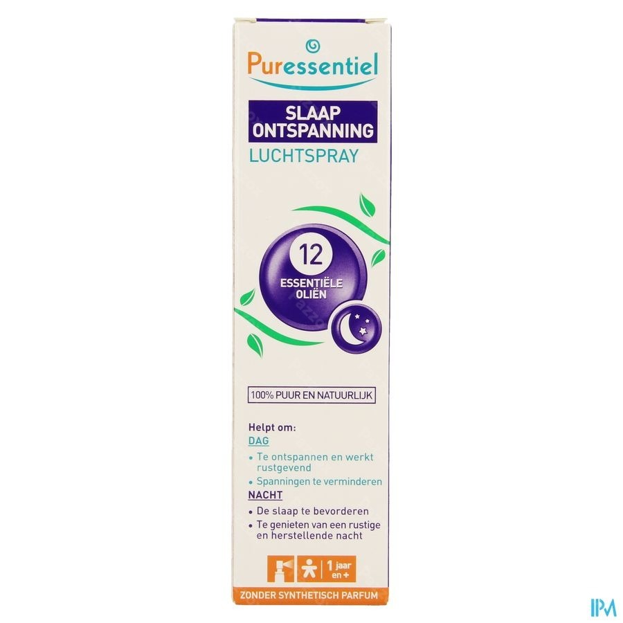 Puressentiel Slaap Ontspan.spray 12 Ess Olie 75ml