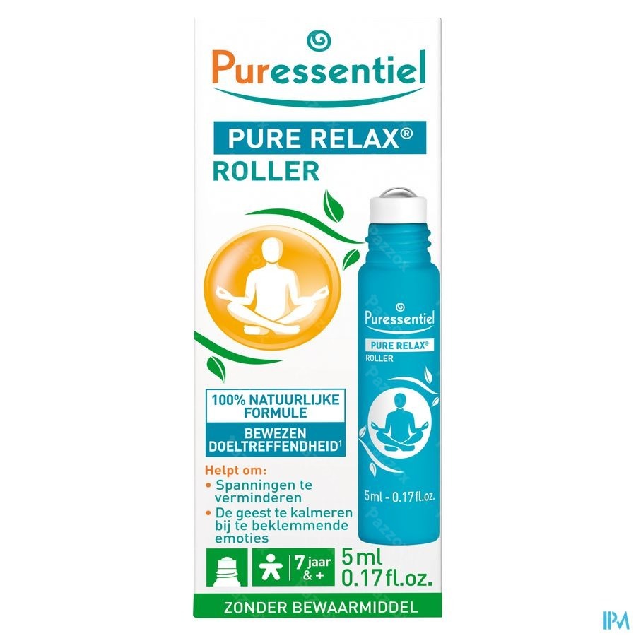 Puressentiel Pure Relax Roller Stress 12es.olie5ml