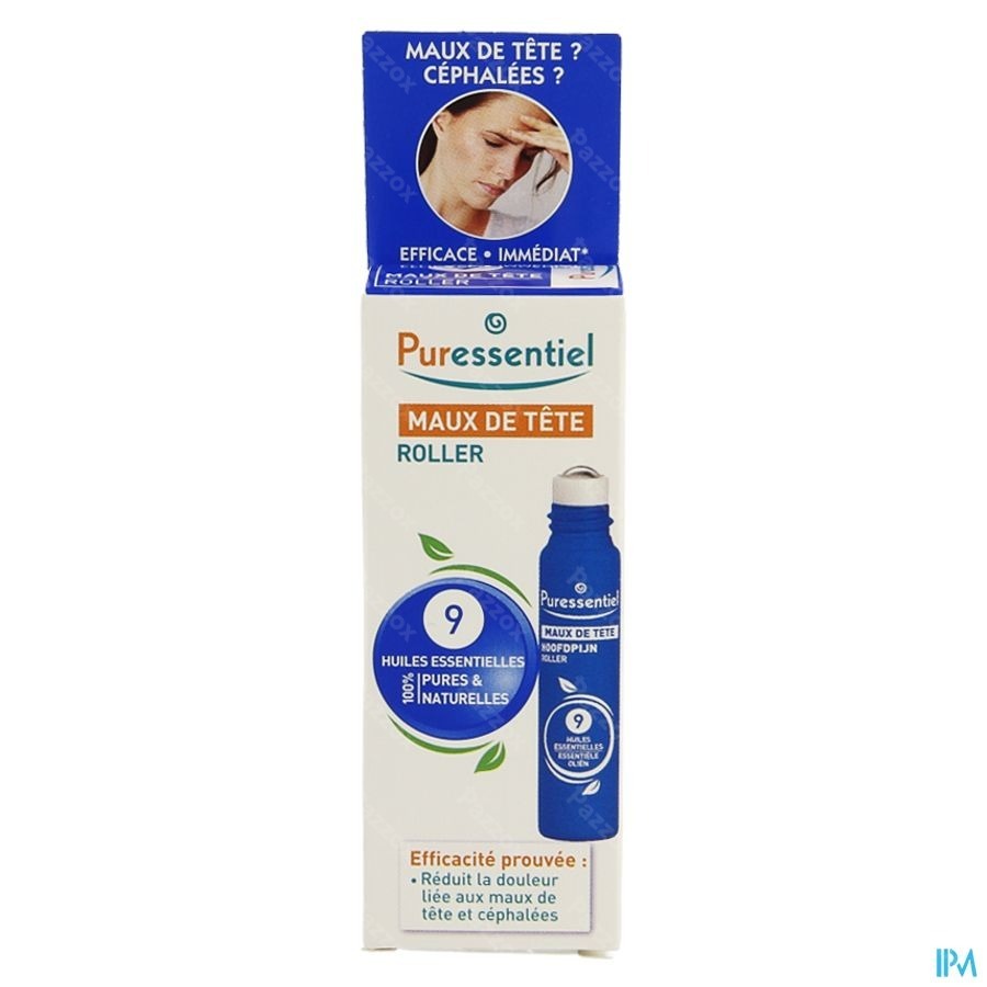 Puressentiel Roller Maux Tete 9 Hle Ess 5ml