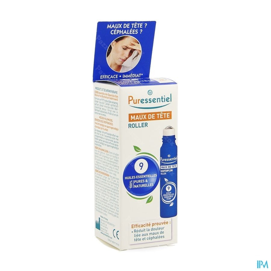Puressentiel Roller Maux Tete 9 Hle Ess 5ml