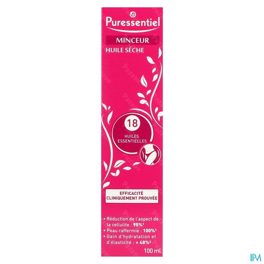 Puressentiel Minceur Huile Seche 18 Hle Ess 100ml