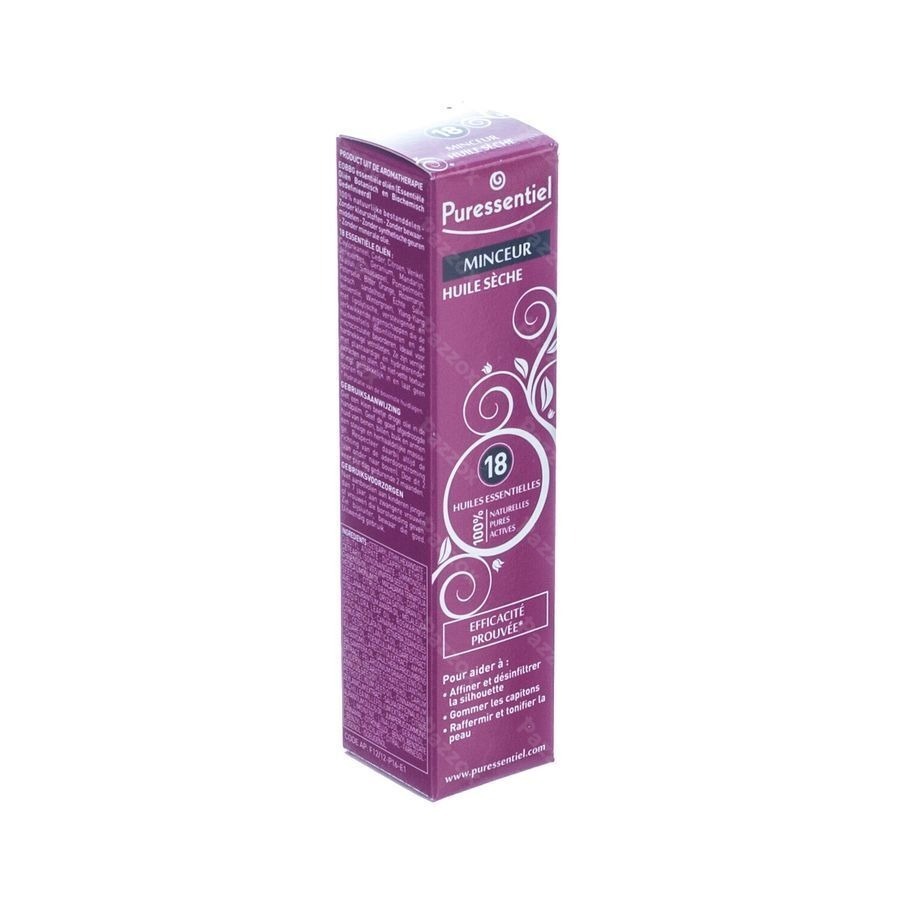 Puressentiel Minceur Huile Seche 18 Hle Ess 100ml